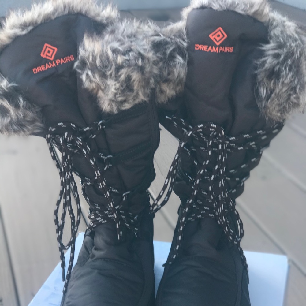 DREAM PARIS Women Waterproof Rubber Boots